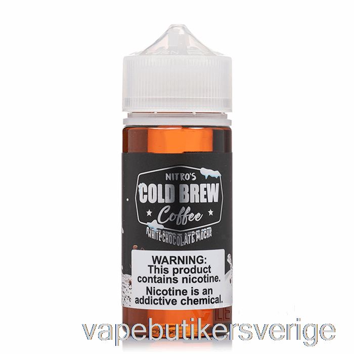 Vape Sverige Vit Choklad Mocka - Nitros Cold Brew - 100ml 6mg